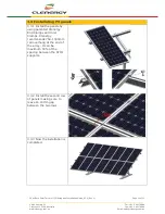 Предварительный просмотр 10 страницы Clenergy PV-ezRack SolarTerrace III Planning And Installation Manual