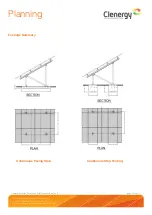 Preview for 6 page of Clenergy PV-ezRack SolarTerraceIII-A Planning And Installation