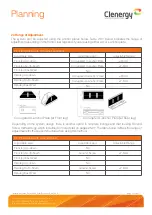 Preview for 11 page of Clenergy PV-ezRack SolarTerraceIII-A Planning And Installation