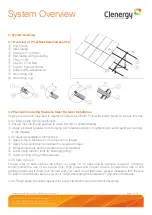 Preview for 13 page of Clenergy PV-ezRack SolarTerraceIII-A Planning And Installation