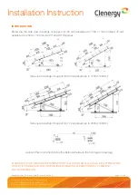 Preview for 15 page of Clenergy PV-ezRack SolarTerraceIII-A Planning And Installation