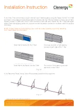 Preview for 20 page of Clenergy PV-ezRack SolarTerraceIII-A Planning And Installation