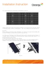 Preview for 22 page of Clenergy PV-ezRack SolarTerraceIII-A Planning And Installation