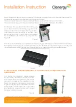 Preview for 26 page of Clenergy PV-ezRack SolarTerraceIII-A Planning And Installation