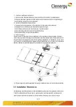 Предварительный просмотр 5 страницы Clenergy PV-ezRack SolarTripod Lite Installation Manual