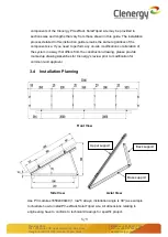 Предварительный просмотр 6 страницы Clenergy PV-ezRack SolarTripod Lite Installation Manual