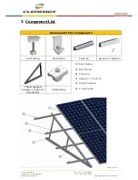 Preview for 8 page of Clenergy PV-ezRack SolarTripod Installation Manual