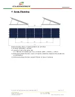 Preview for 9 page of Clenergy PV-ezRack SolarTripod Installation Manual