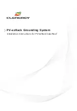 Clenergy PV-ezRack Installation Instructions Manual предпросмотр