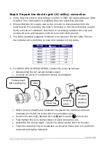 Предварительный просмотр 12 страницы Clenergy SPH15 Installation And Operation Manual