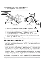 Предварительный просмотр 13 страницы Clenergy SPH15 Installation And Operation Manual