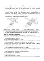 Предварительный просмотр 14 страницы Clenergy SPH15 Installation And Operation Manual