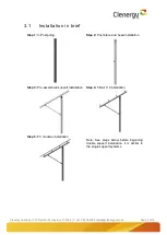 Preview for 6 page of Clenergy WATERTORQUE PV-ezRack SolarTerrace II-A Installation Manual