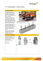 Preview for 9 page of Clenergy WATERTORQUE PV-ezRack SolarTerrace II-A Installation Manual