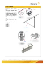 Preview for 13 page of Clenergy WATERTORQUE PV-ezRack SolarTerrace II-A Installation Manual