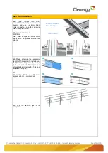 Preview for 14 page of Clenergy WATERTORQUE PV-ezRack SolarTerrace II-A Installation Manual