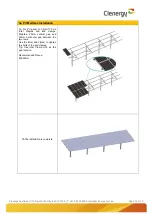 Preview for 15 page of Clenergy WATERTORQUE PV-ezRack SolarTerrace II-A Installation Manual