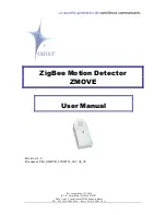 Preview for 1 page of Cleode ZigBee ZMOVE User Manual