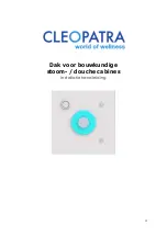 Preview for 4 page of CLEOPATRA 90133701 Installation And User Manual