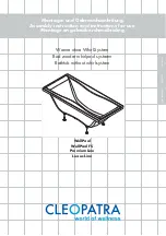 Preview for 1 page of CLEOPATRA Luxus Series Assembly Instruction And Instructions For Use