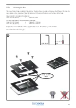Предварительный просмотр 40 страницы CLEOPATRA Vogue 1750 Installation Manual