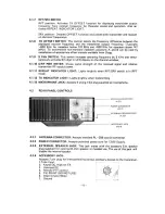 Предварительный просмотр 7 страницы Cleqq FM-28 Owner'S Manual