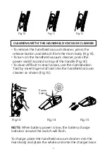 Предварительный просмотр 10 страницы Cleva JOEY VSA1402UK Manual