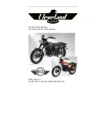 Preview for 1 page of Cleveland CycleWerks ACE 250CC User Manual