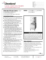 Cleveland 24-CEM-24 Specifications preview