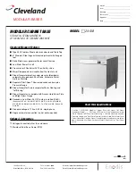 Cleveland 24-SM Specifications preview