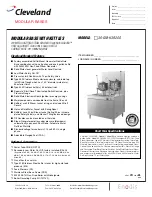 Предварительный просмотр 1 страницы Cleveland 36-GM-K36-200 Specifications