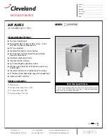 Preview for 1 page of Cleveland 450HPGM Specifications