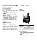 Preview for 10 page of Cleveland 9-PCDM-L Owner'S Manual