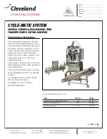 Cleveland AFF-1150 Specifications preview