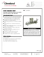 Предварительный просмотр 1 страницы Cleveland AFF-950-FTP Specifications