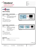 Предварительный просмотр 1 страницы Cleveland C-RS485 Specification Sheet