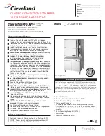 Cleveland ConvectionPro XVI 36-CGM-16-300 Specification Sheet preview