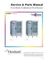 Предварительный просмотр 1 страницы Cleveland Convotherm Combination Oven-Steamer Gas 20.20 Service And Parts Manual