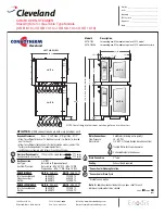 Предварительный просмотр 2 страницы Cleveland Convotherm OEB-6.10 Specification Sheet