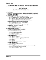 Предварительный просмотр 2 страницы Cleveland Convotherm PC-Control Operating Instructions Manual