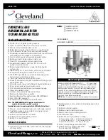 Cleveland HA-MKGL-100-TCC Specifications preview