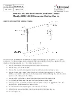 Preview for 12 page of Cleveland HCDH Series Operating And Maintenance Instructions Manual