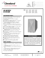 Preview for 1 page of Cleveland IBC-100 Specifications