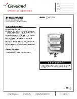 Предварительный просмотр 1 страницы Cleveland IWC-PDW Specifications