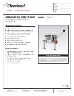 Cleveland KDT-1-T Specifications preview