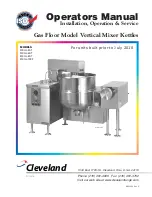 Cleveland MKGL-100-T Operator'S Manual предпросмотр