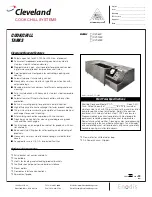 Cleveland P-CT-1000 Specifications preview