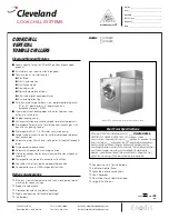 Cleveland P-TC-220 Specification Sheet preview