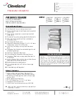 Cleveland PDL-2 Specification Sheet preview