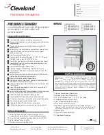 Предварительный просмотр 1 страницы Cleveland PGM-200-2 Specification Sheet